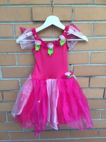 Toddler pink and purple fairy dresses