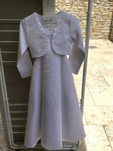 First Communion Dress and Jacket