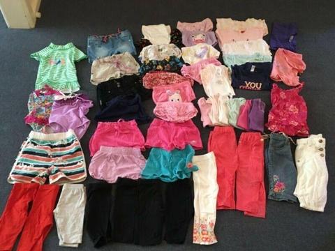 Girls summer clothes size 1