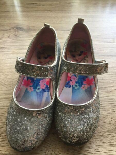 Girls FROZEN (Elsa) shoes (high heels) size 12