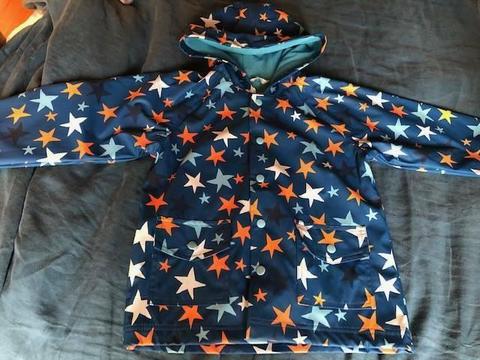 Hatley Boys Raincoat - Stars In Space Raincoat - As new condition