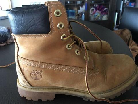 Genuine Timberland boots, good condition