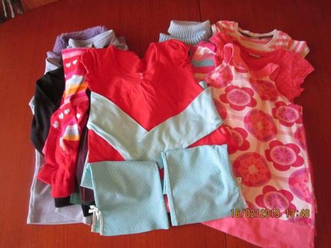 17 piece bundle girls clothes size 7