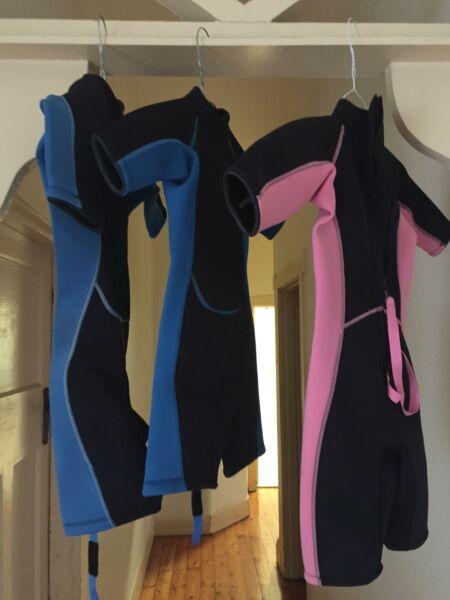 Kids Wetsuits $20each