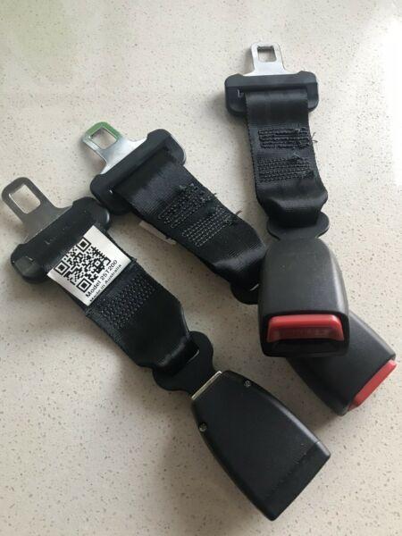 Seatbelt extenders - for booster / caseats or the larger person