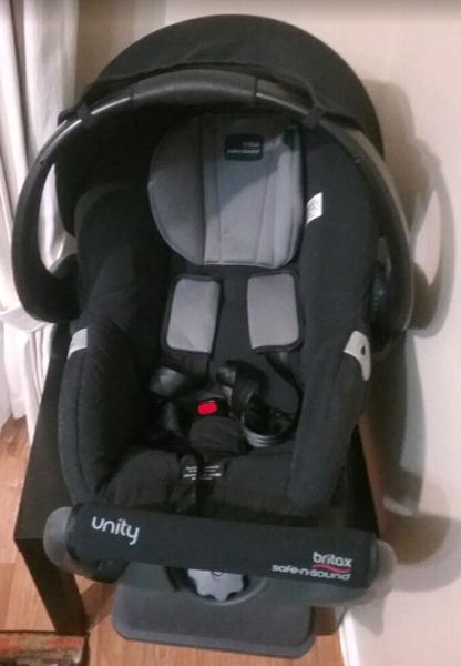 Britax Safe N Sound Unity Neos baby car capsule infant car seat