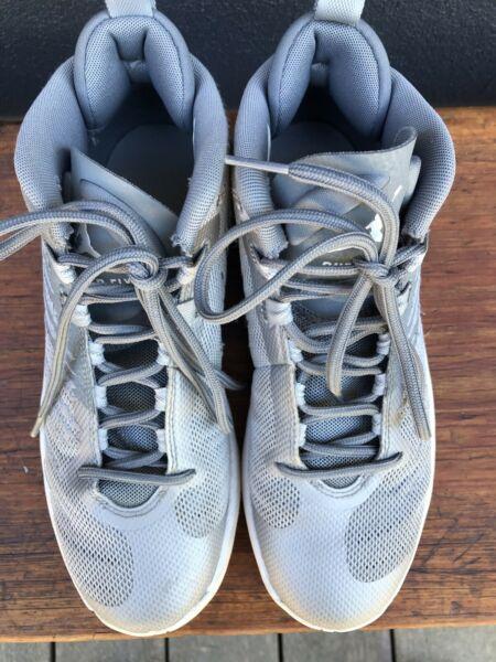 Jordan Super Fly Grey Basketball Shoes Size US 5.5
