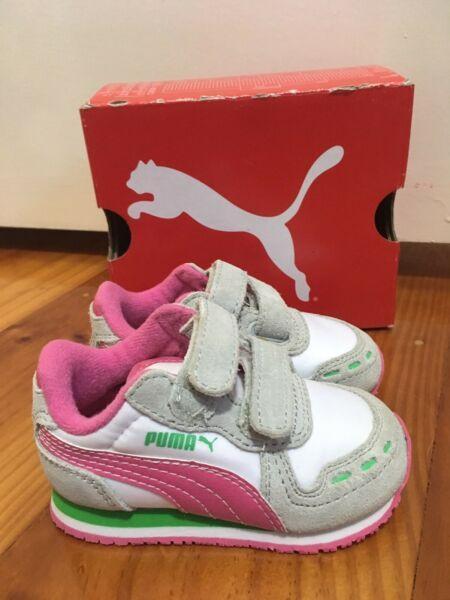 Wanted: Brand New in a box Puma Girls Shoes Runners Size 3 EUR19