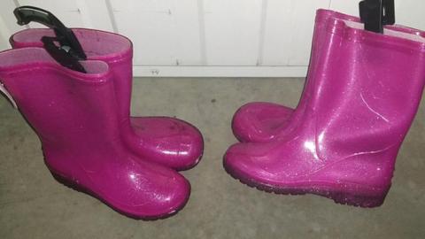New Miss understood girls size 11 and 12 jnr rain gum boots