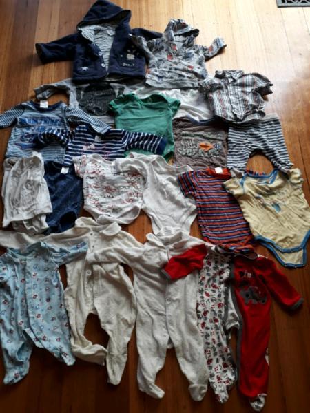 Assorted boys clothes (3-6 months) $15
