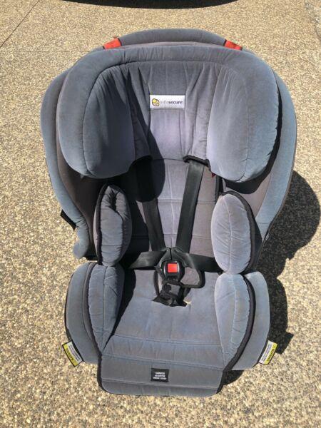 Infasecure child infant baby car seat restrainer