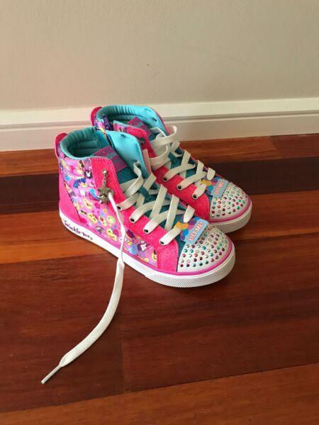 Sketchers twinkle toes emoji high tops size US 3.5 EUR 35.5