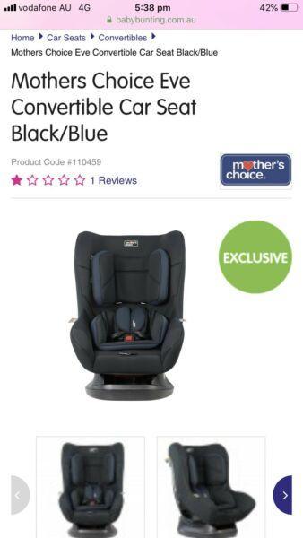 Convertible car seat for sale