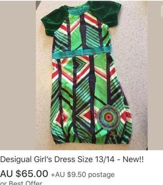 Girl's Designer Clothing Size 14 NEW & As New Condition!!