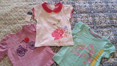Girls Size 2 Tops (Brand new)