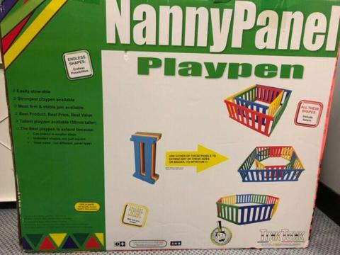 Tikk Tokk Nanny Anny Extra Large Playpen as new