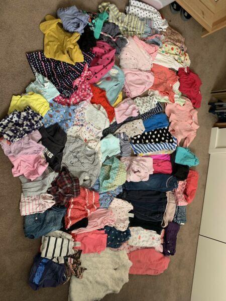 Bundle baby clothes size 1-2 very good condition