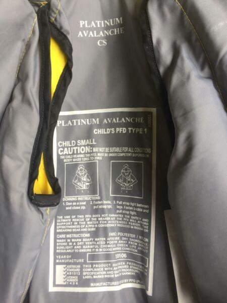 Child's life jacket x2