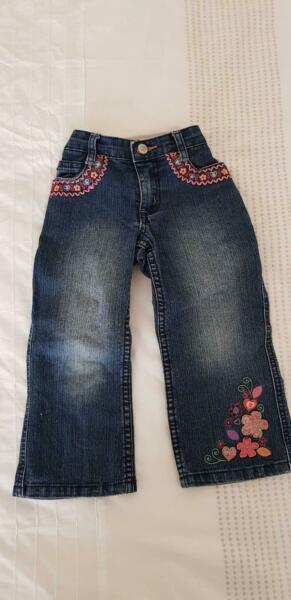 Girl's Size 24 months Jeans