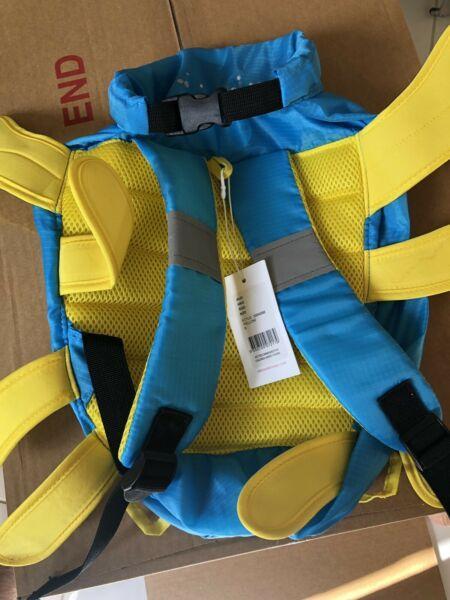 Seed kids backpack blue new with tag