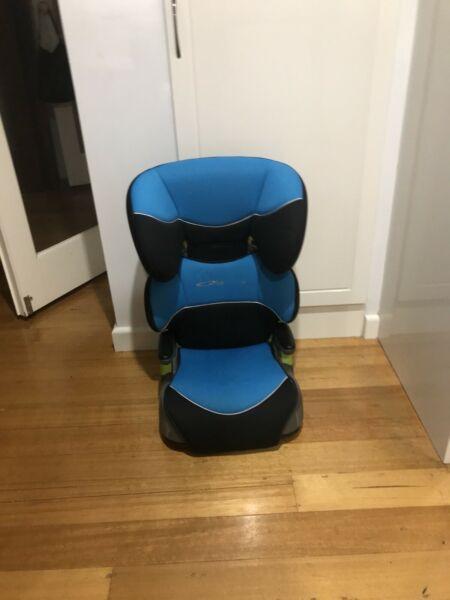 BabyLove Booster Seat with Adjustable Height Headrest- excellent cond