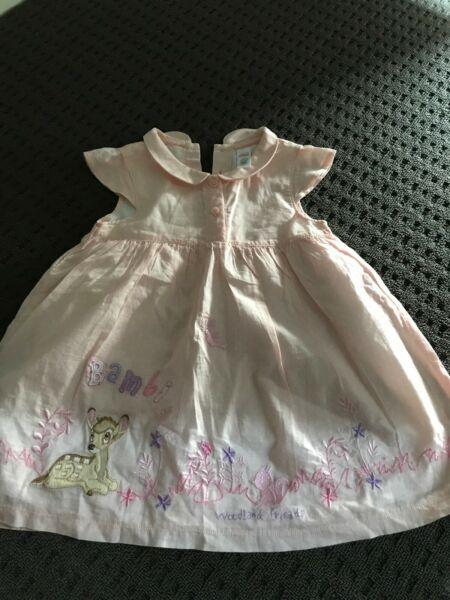 Disney store Bambi dress for 2yr old