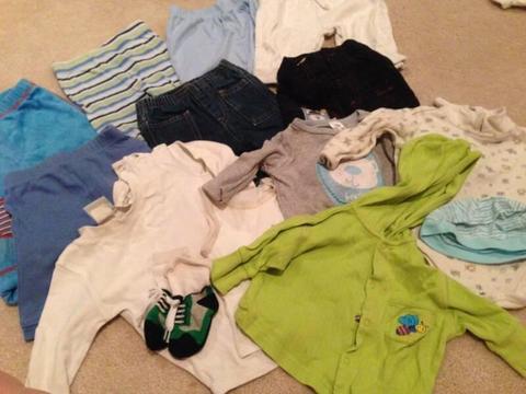 Baby boy Clothes Winter - Size 000 (14 item) bundle