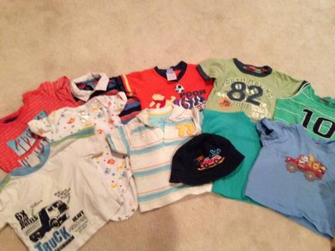 Baby boy clothes summer size 0 bundle