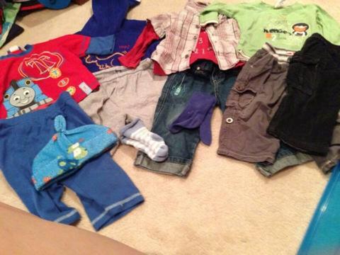 Baby boys clothes size 0 winter bundle