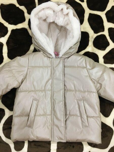 Brand new baby girl jacket 12-18 months