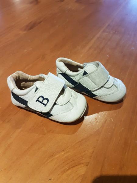Baby Biz Genuine Leather Shoes Size 3 to 6 Months