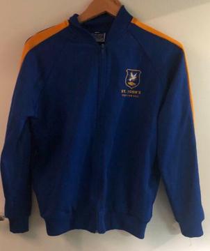 St John's school uniform zip up jacket s 16 & school tee size 14