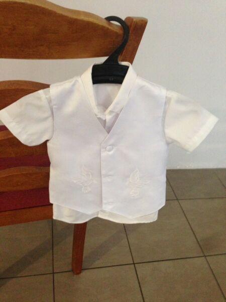 Baby boy Christening suit Size 1