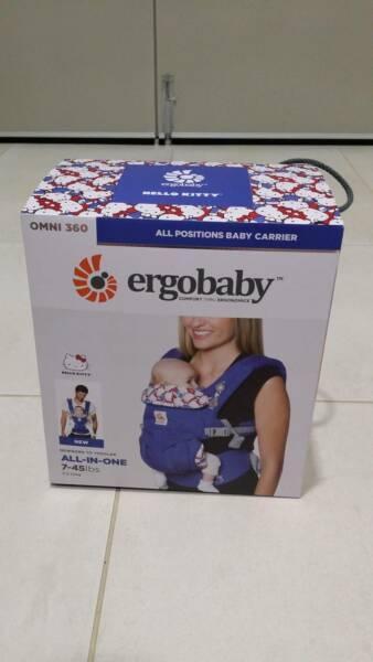 Brand New Ergobaby All Position Omni 360 Carrier - Classic Kitty