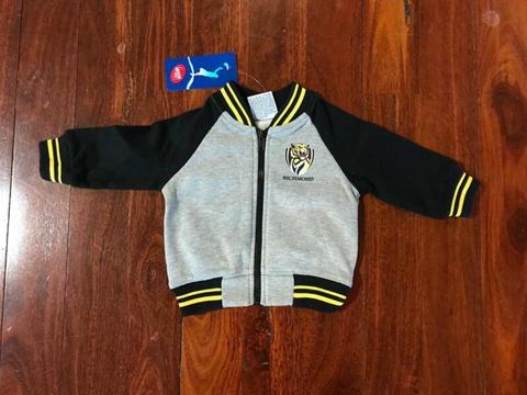 Baby AFL Richmond Jacket Brand New Size 0 - 3 months