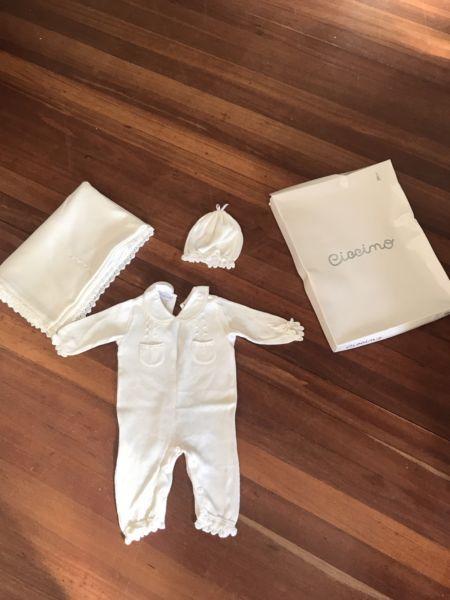 Baby boys christening or special outfit 6 months