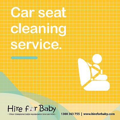 Baby Car seat Cleaning