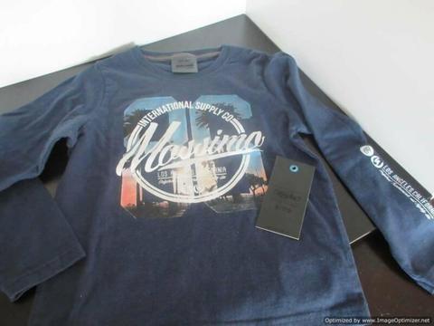NEW Boys Missimo - size 4 long sleeve t-shirt