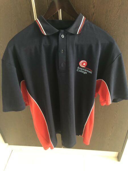 Wanted: Emmanuelle College boys sports polo size XL