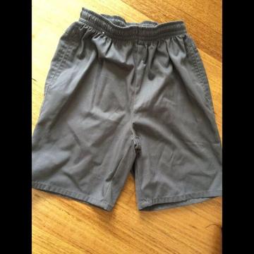 Boy school shorts grey size 8