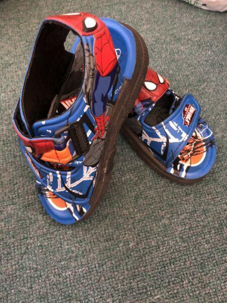 Spider man sandals