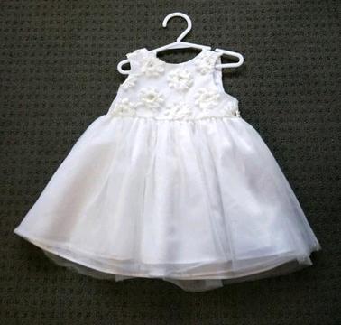 Baby girl Baptism / flower girl dress size 1