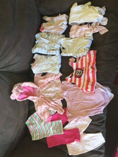 Bundle of Baby Girl Clothes