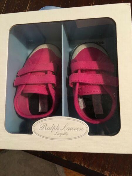 Ralph lawren baby shoes