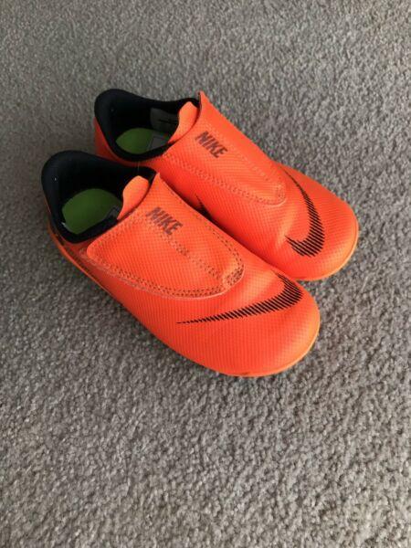 Soccer boots for a boy