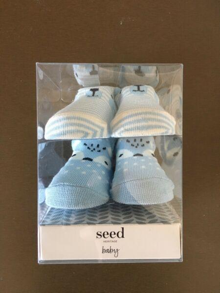 Seed newborn boys socks