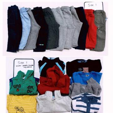 Boy winter clothes size 1 individual or bundle