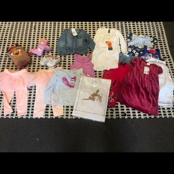 Bulk kids clothes - sizes 1 and 2