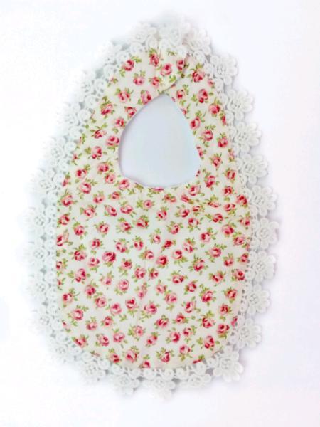 Vintage Floral Bib