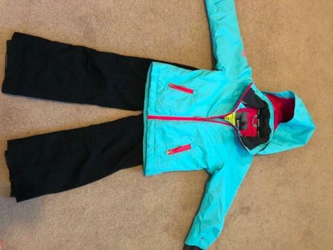 Child snow jacket snd ski pants
